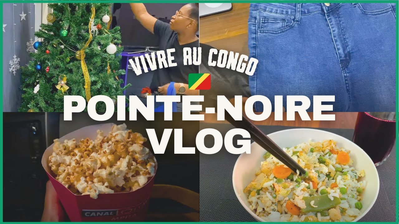 Cuisine Ouest-africaine, Cinema & friperie en ligne || Congo-Brazzaville vlog