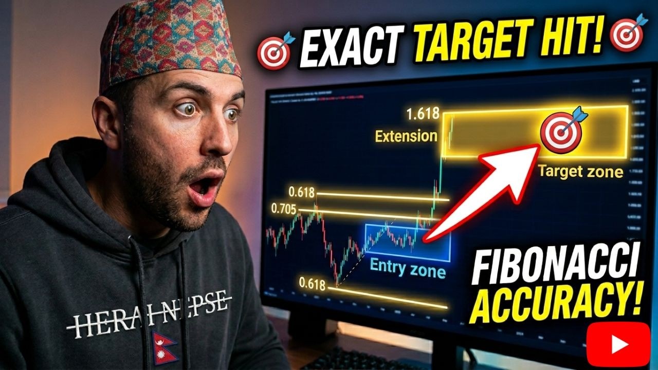 Fibonacci Explained in NEPSE Real Way | Future Target & Reversal Zones | HERAI