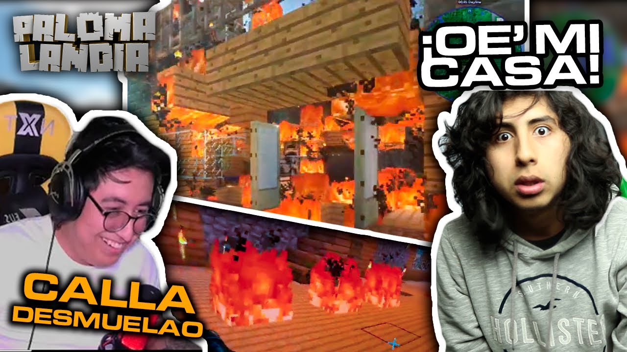 🔥 CHULETA LE QUEMA LA CASA A EFRAÍN *discuten*🔥 | PALOMALANDIA #4
