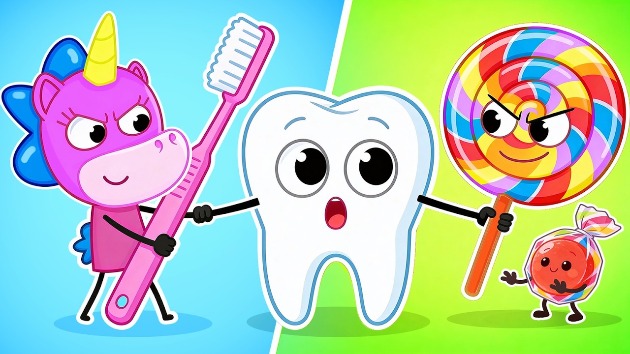 Не Ешь Много Сладостей! 🍭 Почему важно чистить зубы? Крошка Мими Лаб 🦄
