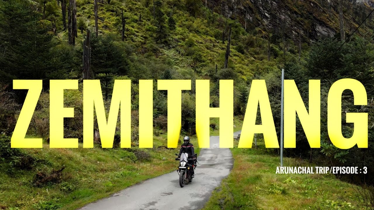 Sangester Lake to Zemithang: My Wild Solo Ride Over Lungrola Pass!