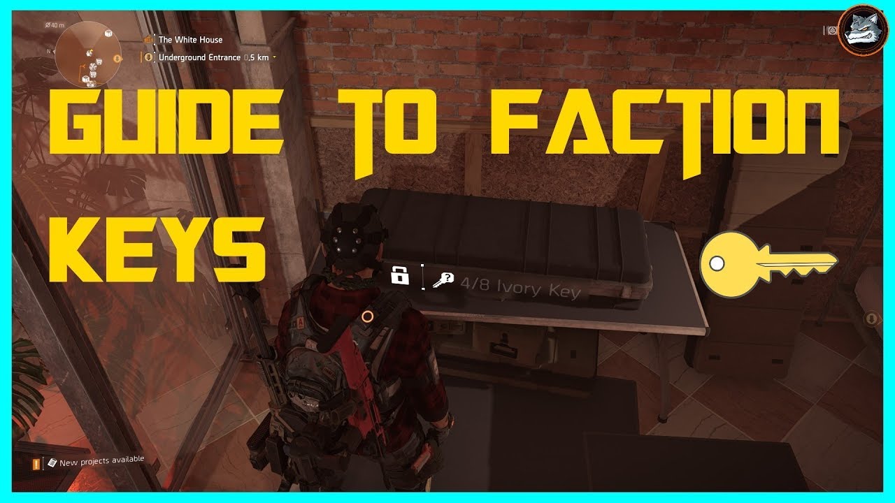 The Division 2 | Faction Keys Guide