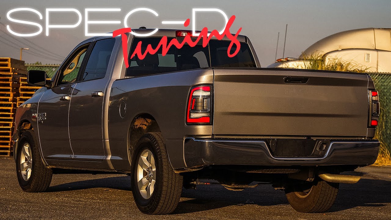 SPECDTUNING INSTALLATION VIDEO: 2009-2019 DODGE RAM LED TAIL LIGHT