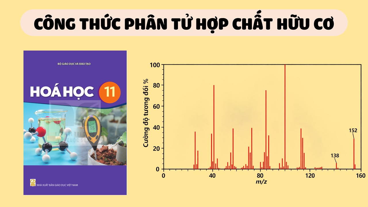[HÓA 11] Công Thức Phân Tử Hợp Chất Hữu Cơ (Cánh Diều, Kết Nối Tri Thức, Chân Trời Sáng Tạo)