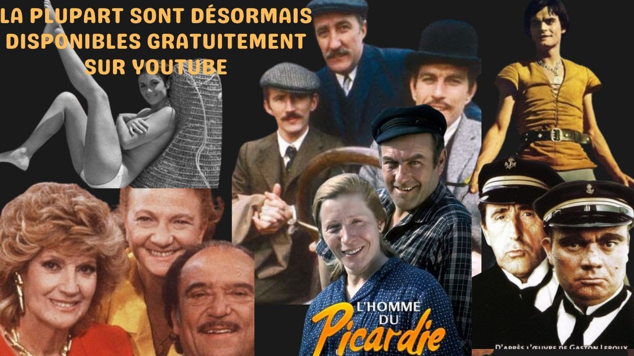 L'âge d'or des feuilletons TV et séries des années 60, 70 et 80 (vous les avez oubliés)