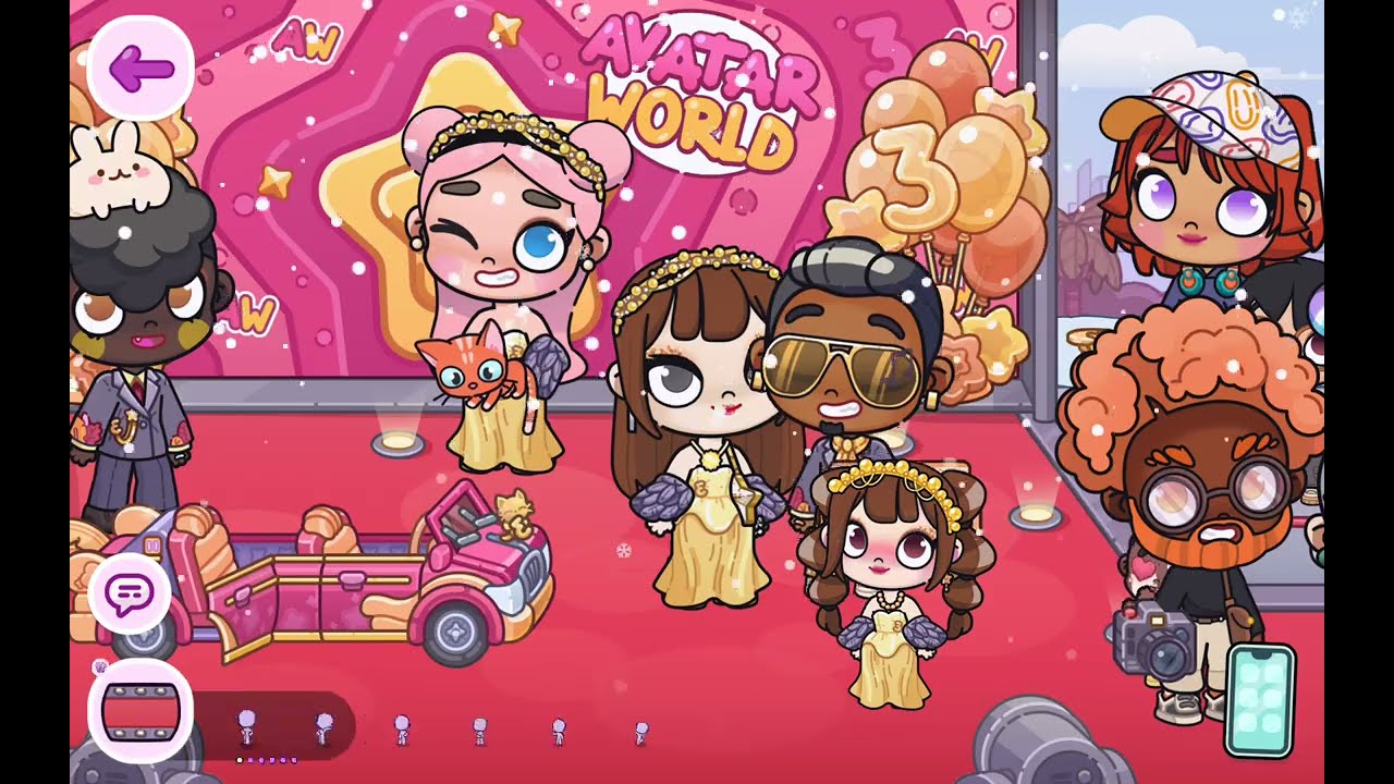 Avatar world ün 3.yıl dönemi kutlaması 🥳😍😘🎉🩷💕