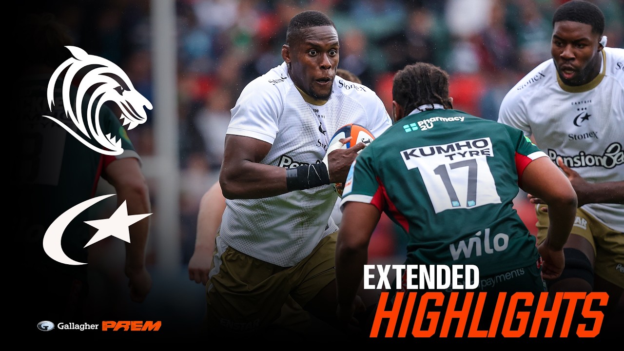 Leicester Tigers v Saracens EXTENDED HIGHLIGHTS | Gallagher PREM Rugby 26/27 | Round 1