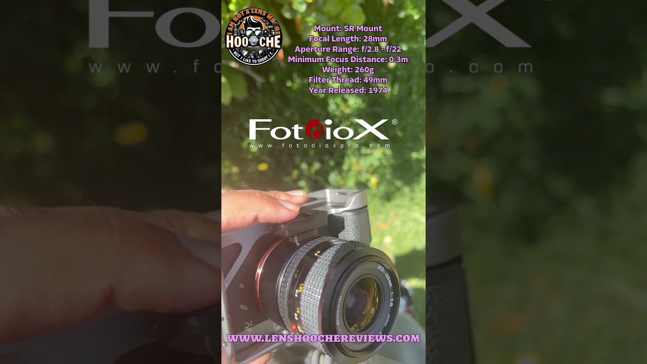 Color Test Botanical 🌿📷 – Sony A7CII, Minolta MD 28mm & FotodioX Pro MD Adapter