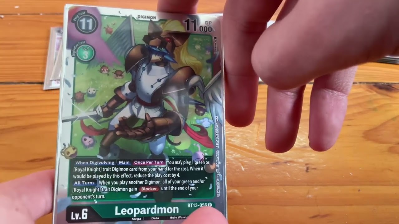 BT13 royal Knights Digimon deck(a bit of EX06)