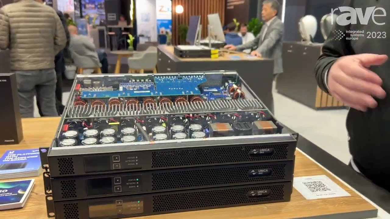 ISE 2023: Powersoft Reveals the Unica Four-Channel Cloud-Based Amplifier Platform