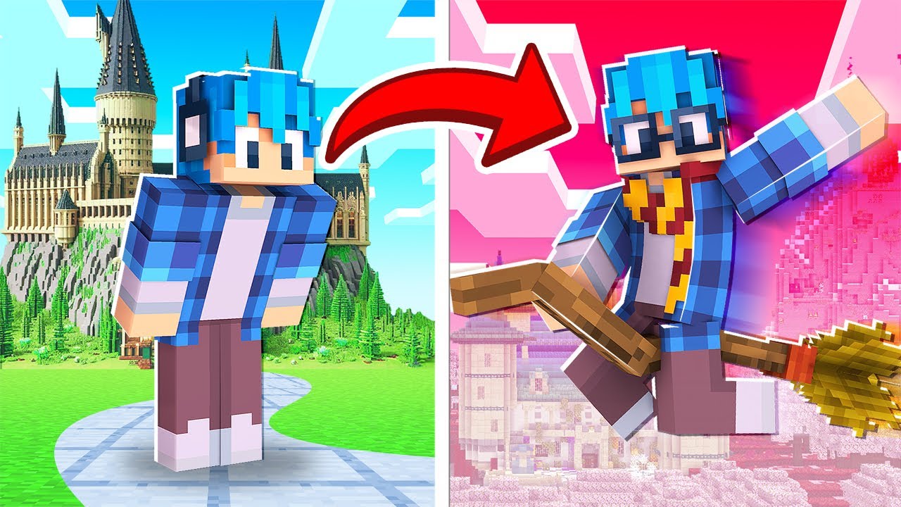 MINECRAFT, ale TRAFIŁEM DO SZKOŁY MAGII!