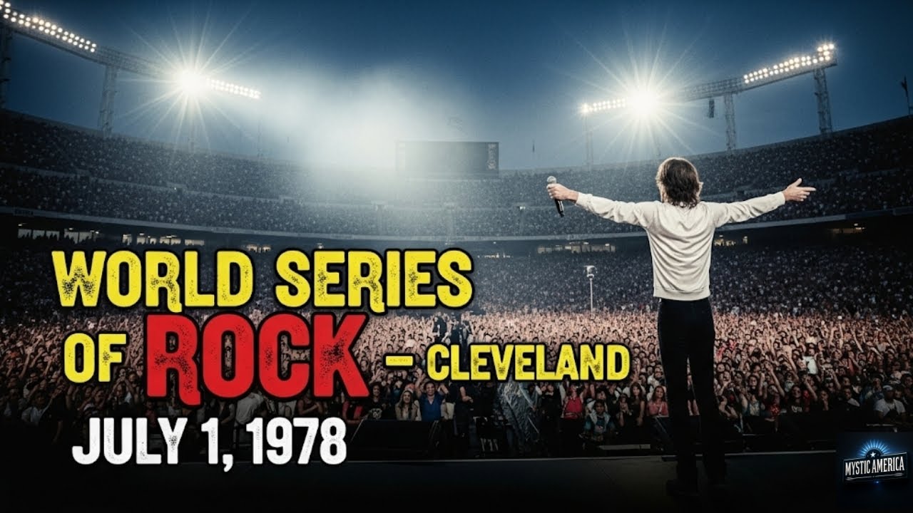 Rolling Stones Live at the World Series of Rock Cleveland 82,500 Fans Go Wild!