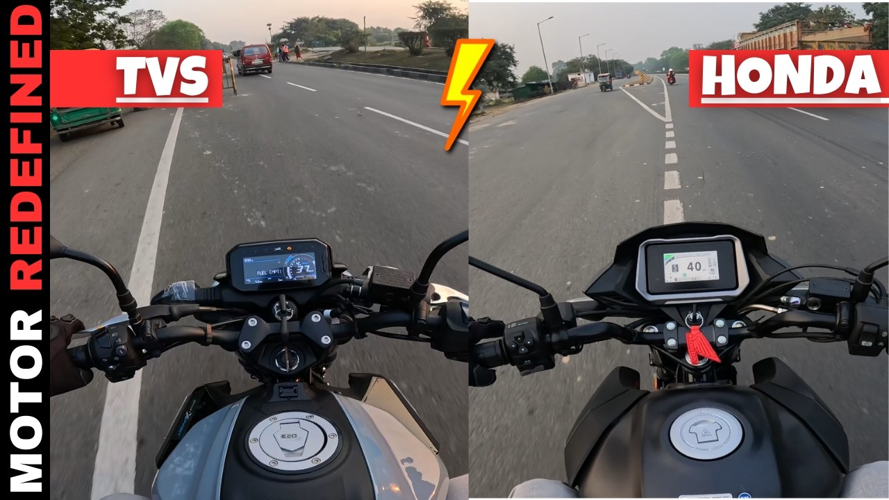 All New 2025 Honda SP125 VS TVS Raider 125 IGO Model Ride Comparison | Motor Redefined.