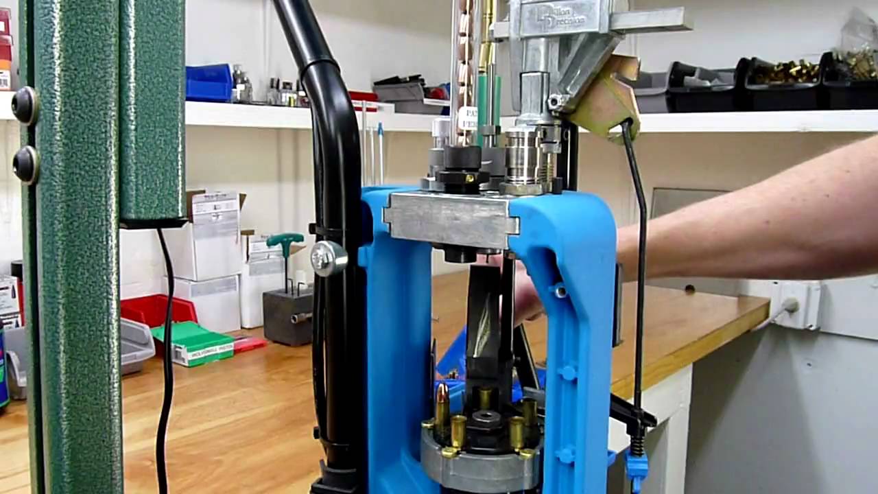 RCBS Bullet Feeder on Dillon XL-650 9mm (HD)