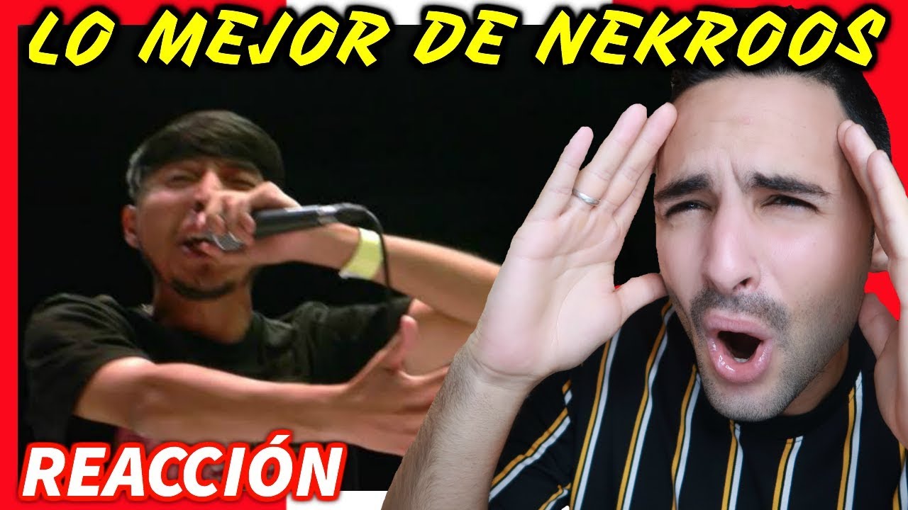 NEKROOS, EL AMO DEL FREESTYLE (vídeo reacción)
