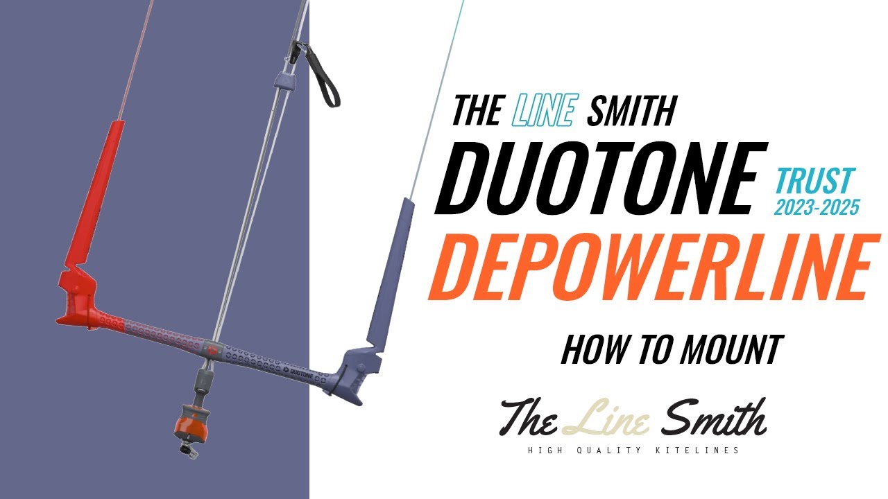 How to place a depowerline on Duotone Trust '23-'26 | The line smith