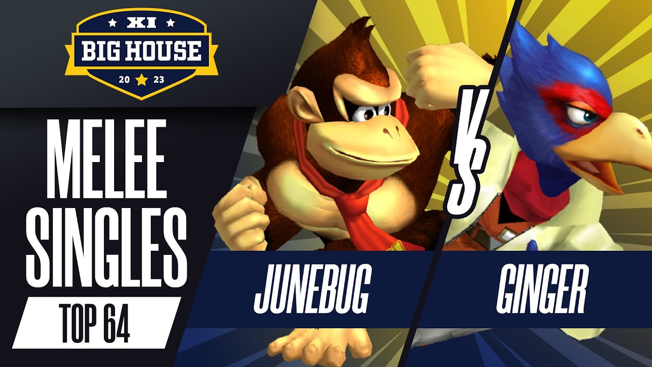 Junebug vs  Ginger - Melee Top 24 - The Big House 11
