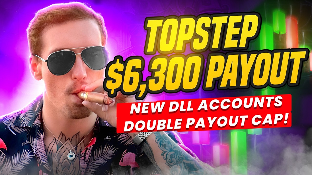 $6,318 Topstep Payout LIVE | Why DLL Accounts Have DOUBLE Payout Caps