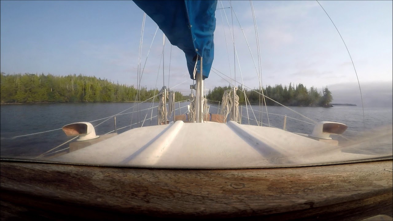 Foggy Bay, Alaska Entering and Anchoring