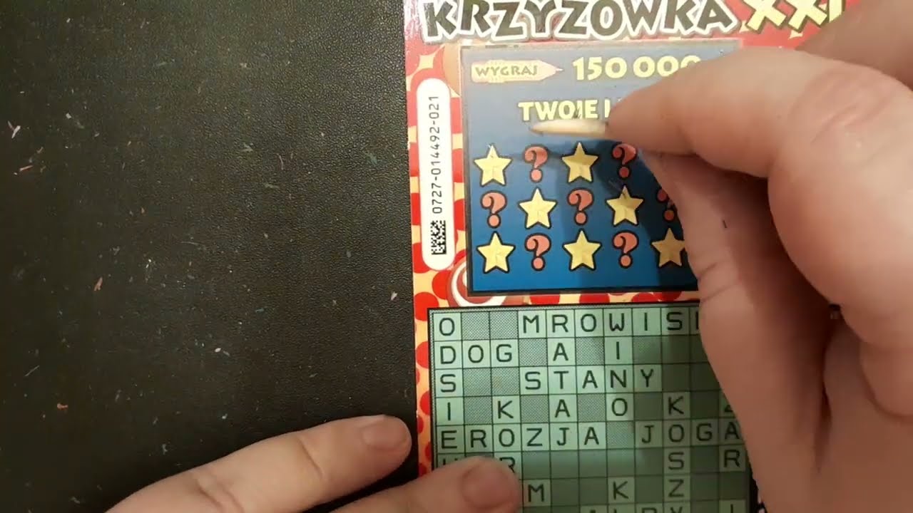 Zdrapki Lotto Cała paczka Krzyżówki XXL cz.III z wygraną❤️❤️❤️ Dwa bonusy💪💪❤️❤️