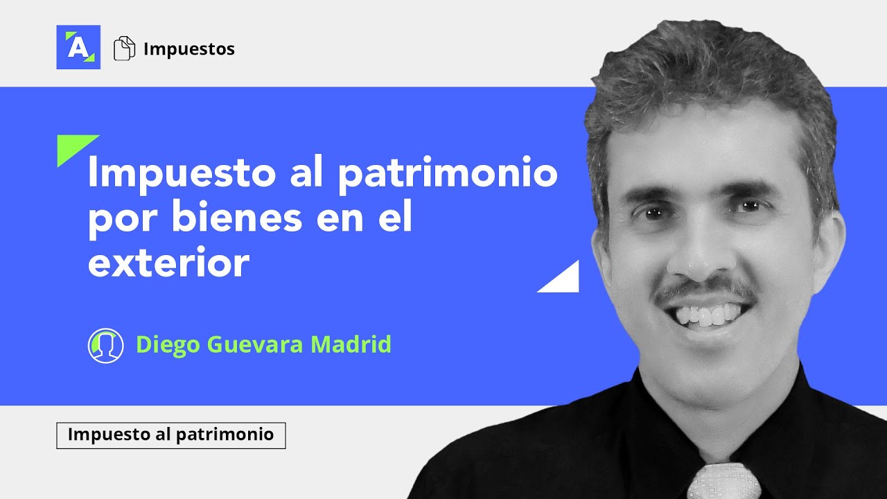 ¿No residentes tributan impuesto al patrimonio sobre bienes en el exterior?