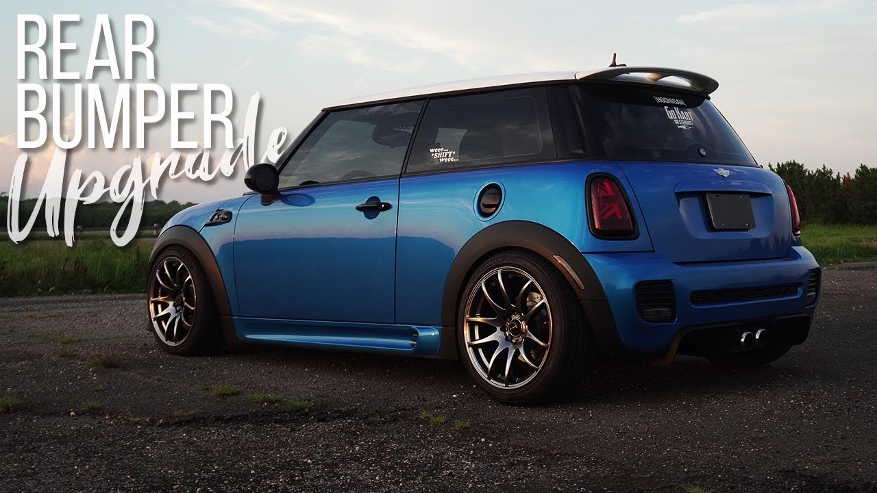 R56 MINI Cooper S JCW Rear Bumper & GP2 Rear Diffuser Upgrade