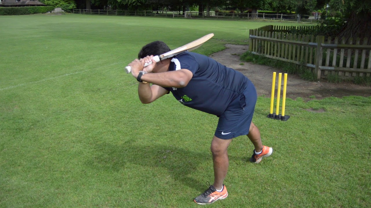 Cricket Coaching: Batting Against Spin, Part Four. Driving The Ball With The Spin.
