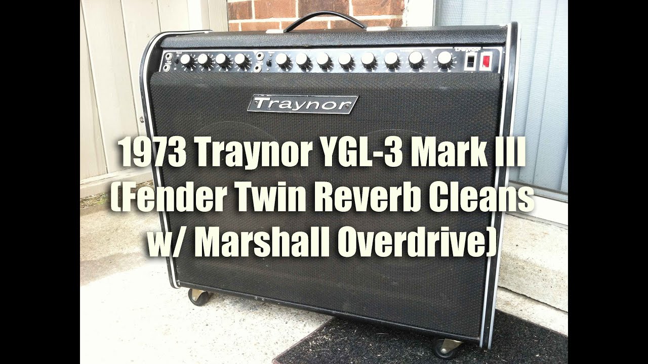 Fender Twin Reverb Killer -1973 Traynor YGL-3 Mark III DEMO