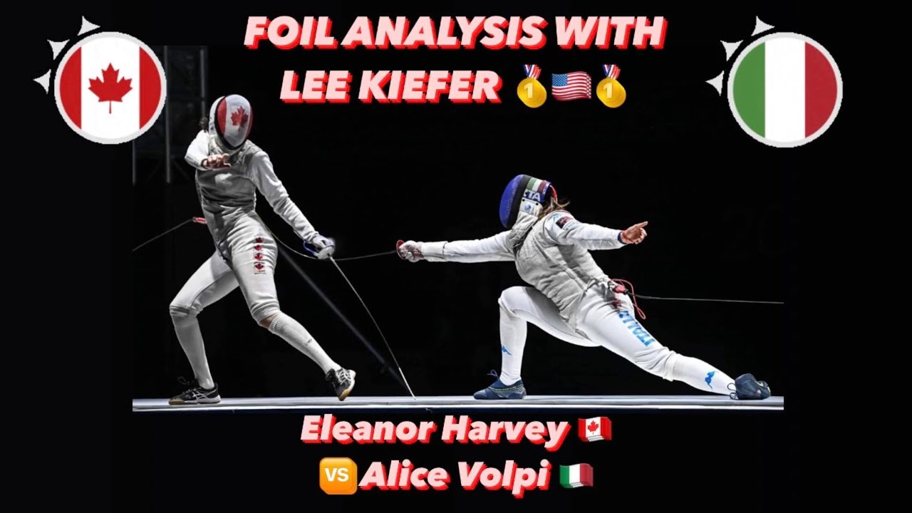 Harvey vs. Volpi Analysis with Olympic Champion Lee Kiefer