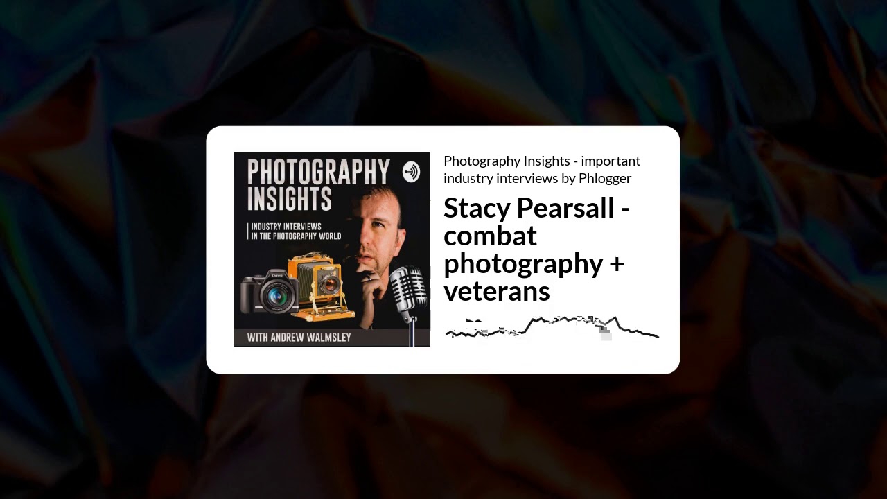 Stacy Pearsall - combat photography & veterans