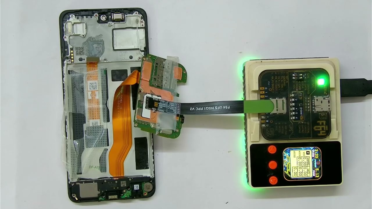 F64 Oppo A3 Pro sucessfully repaired with UFS FPC V2 Flex Cable by FahadGSM #flash64 @thefonefix 