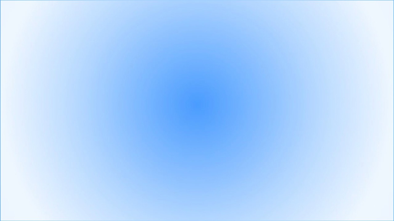 4K Soft Blue Gradient Aura Mood Light 2 Hours 💧 Clear Calm Background for Sleep, Study, No Sound