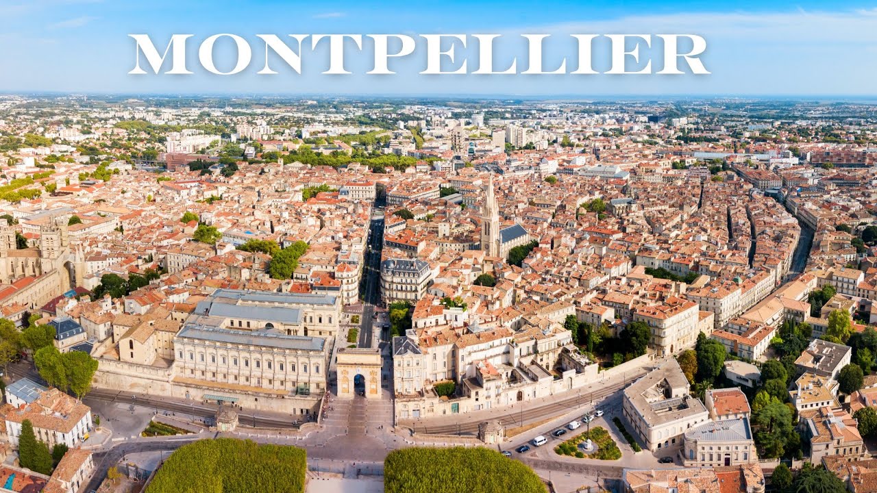 Montpellier from Above: Stunning Aerial Drone Footage of France&rsquo;s Hidden Gem!