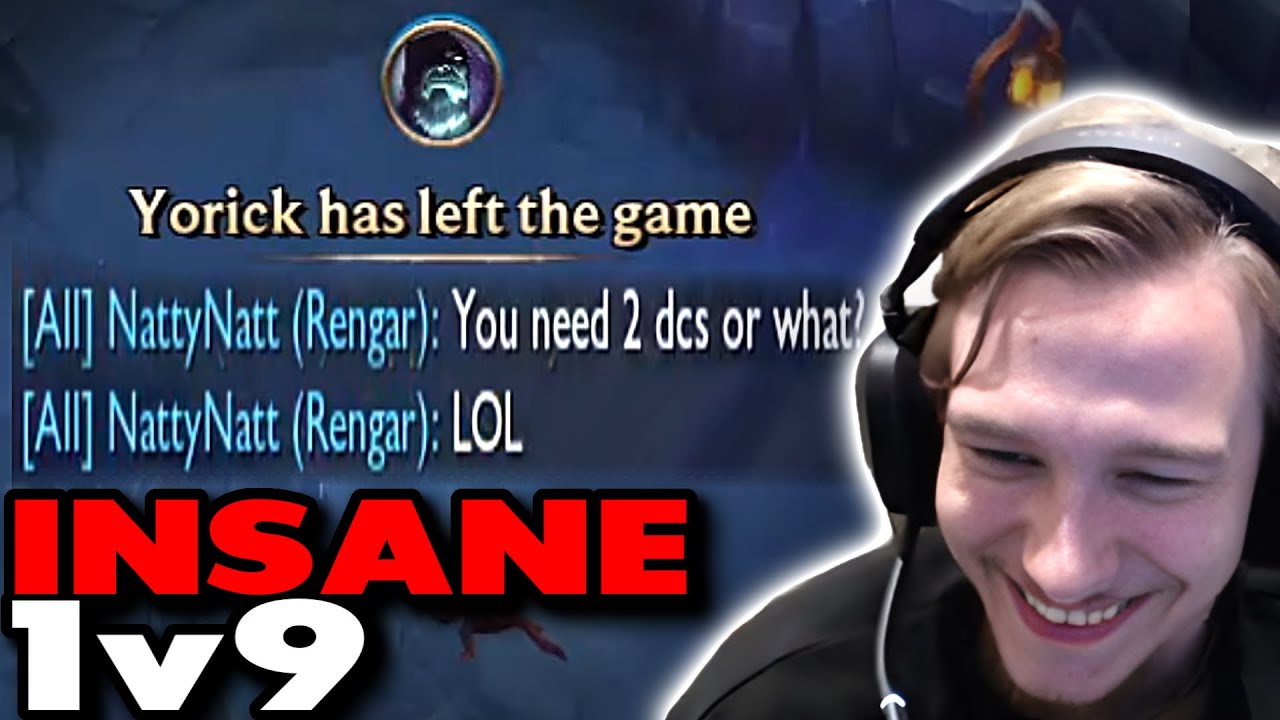 NattyNatt LOCKS IN when it becomes a 4v5