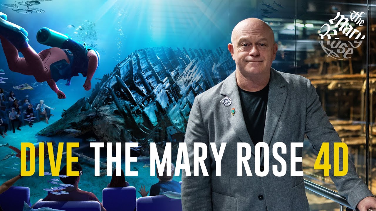 Ross Kemp on Dive the Mary Rose 4D