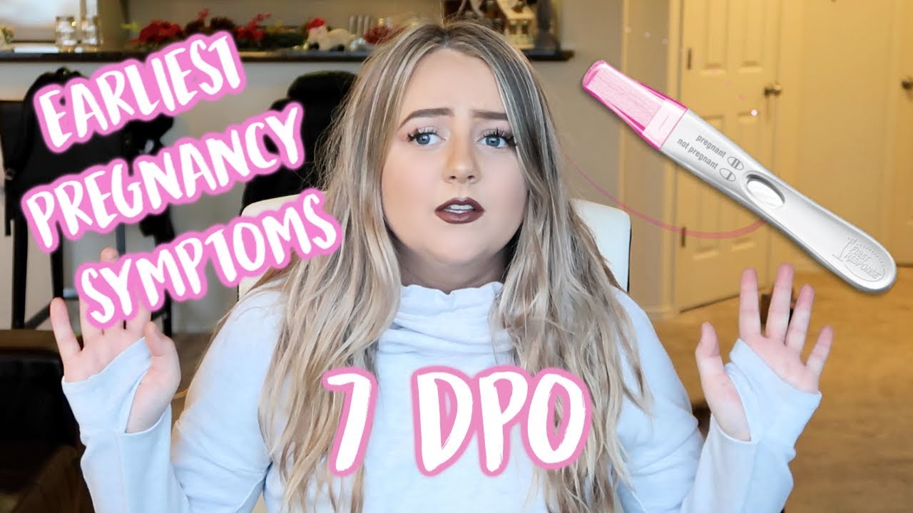 EARLIEST SIGNS OF PREGNANCY 7 DPO - 14 DPO | HOW I KNEW I WAS PREGNANT BEFORE BFP | DAILY SYMPTOMS