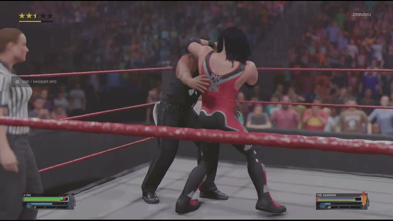 New Year Revolution - X-Pac vs Sandman