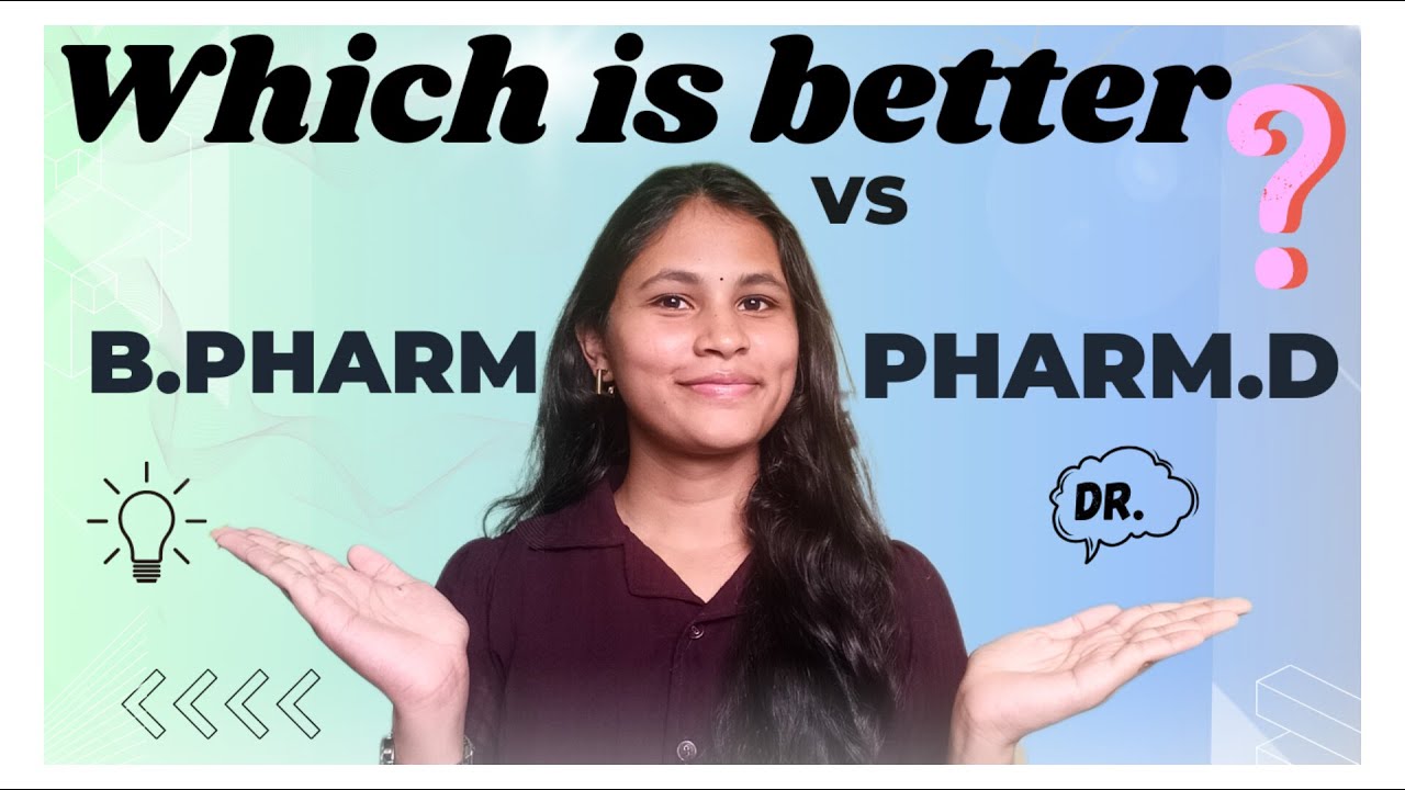 Which is better b.pharmacy or pharma.d| telugu| pharmacy|course|Likitha_here