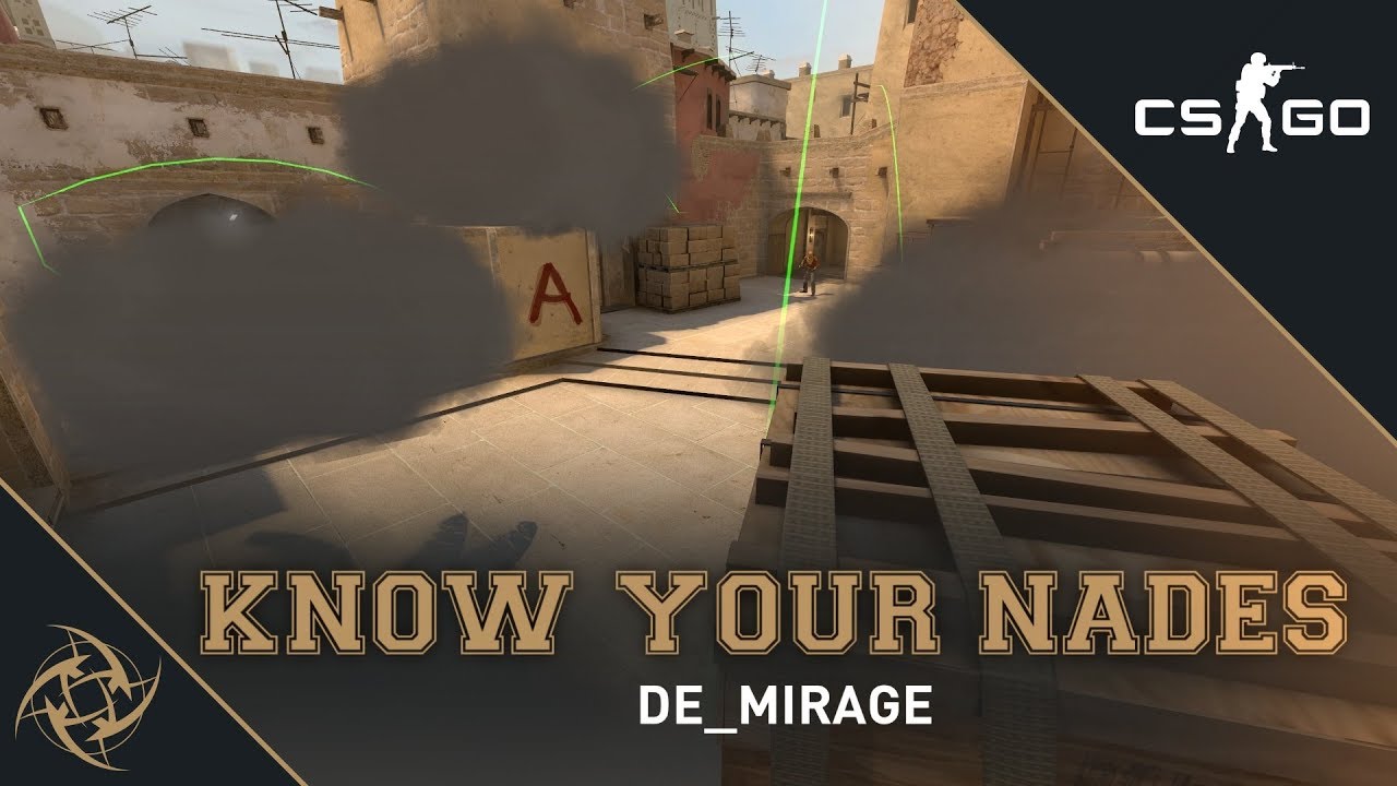 NiP - Know your Nades | Mirage - T Side | A Site