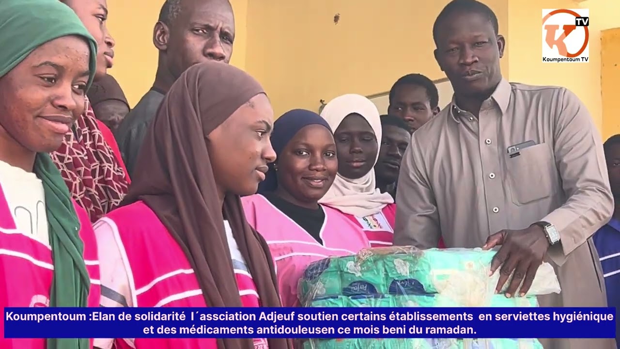 AND-JEUF soutien à certains établissements en serviettes hygiéniques,des médicaments antidouleurs 