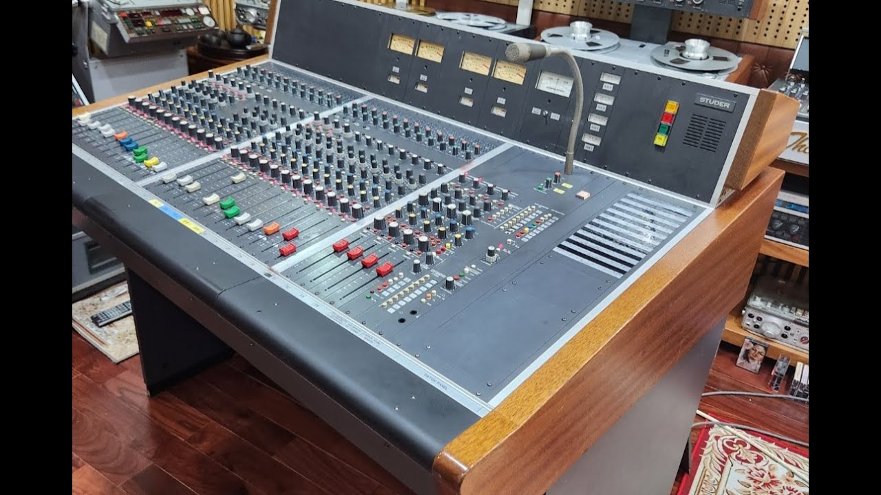 Mixer Studer 963 - 962 Và Teac Tape  V9000 ☎  0909.27.8888