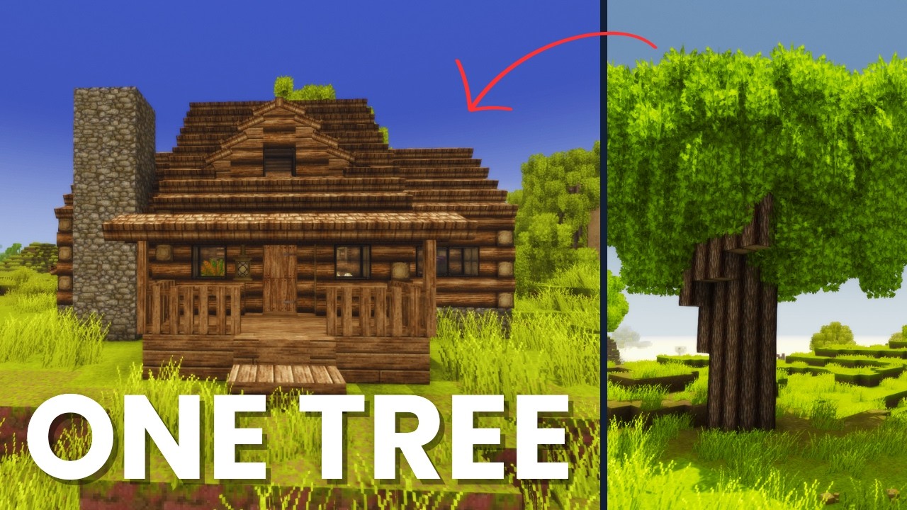 How to Build a Small House from One Oak Tree | Vintage Story