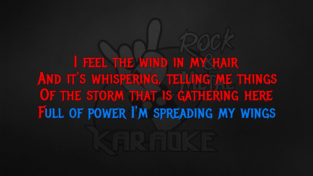 Hunting High and Low - Stratovarius (Karaoke)