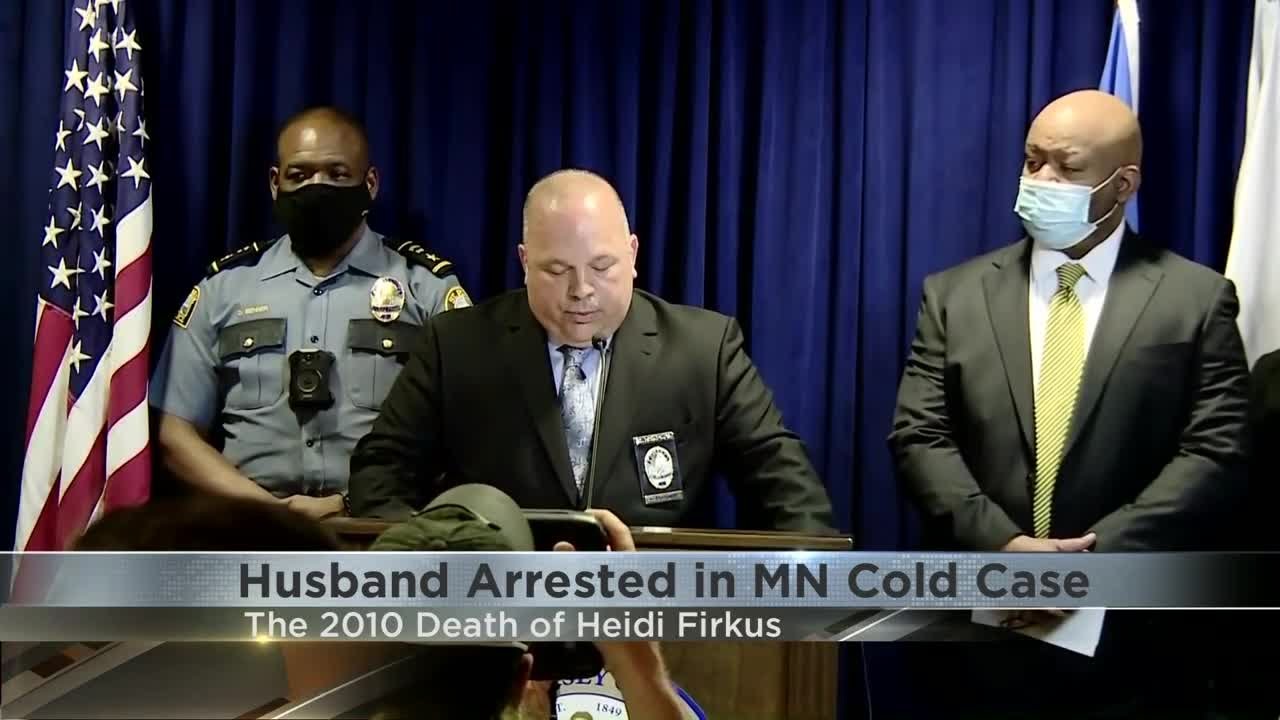 St. Paul authorities charge husband of Heidi Firkus in cold case murder