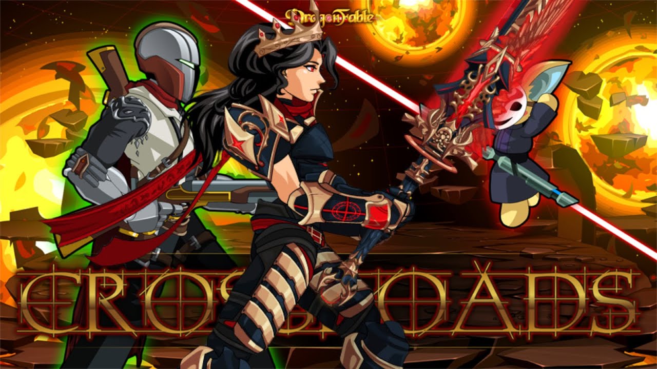 DragonFable | Passion & Peace | DeathKnight Speedrun (Better)