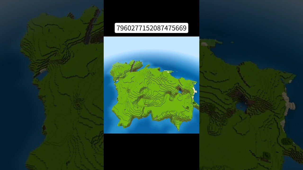Perfect Survival Island Seeds for Bedrock 1.21 &ndash; Part 3 #minecraftshorts #shorts #seeds