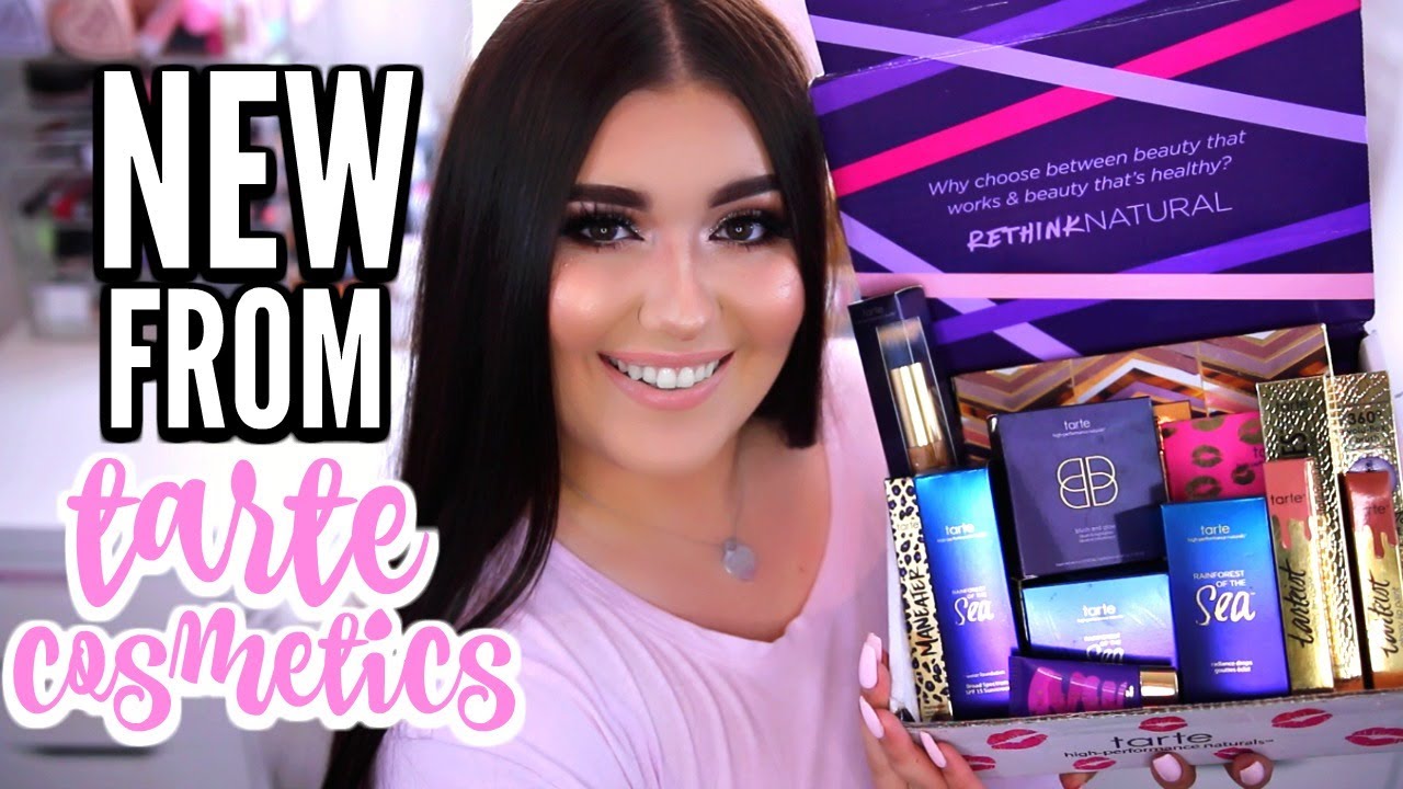 WHAT'S NEW IN MAKEUP 2017 Tarte Cosmetics  | Haul, Review & Swatches♡ Deanna Borocz
