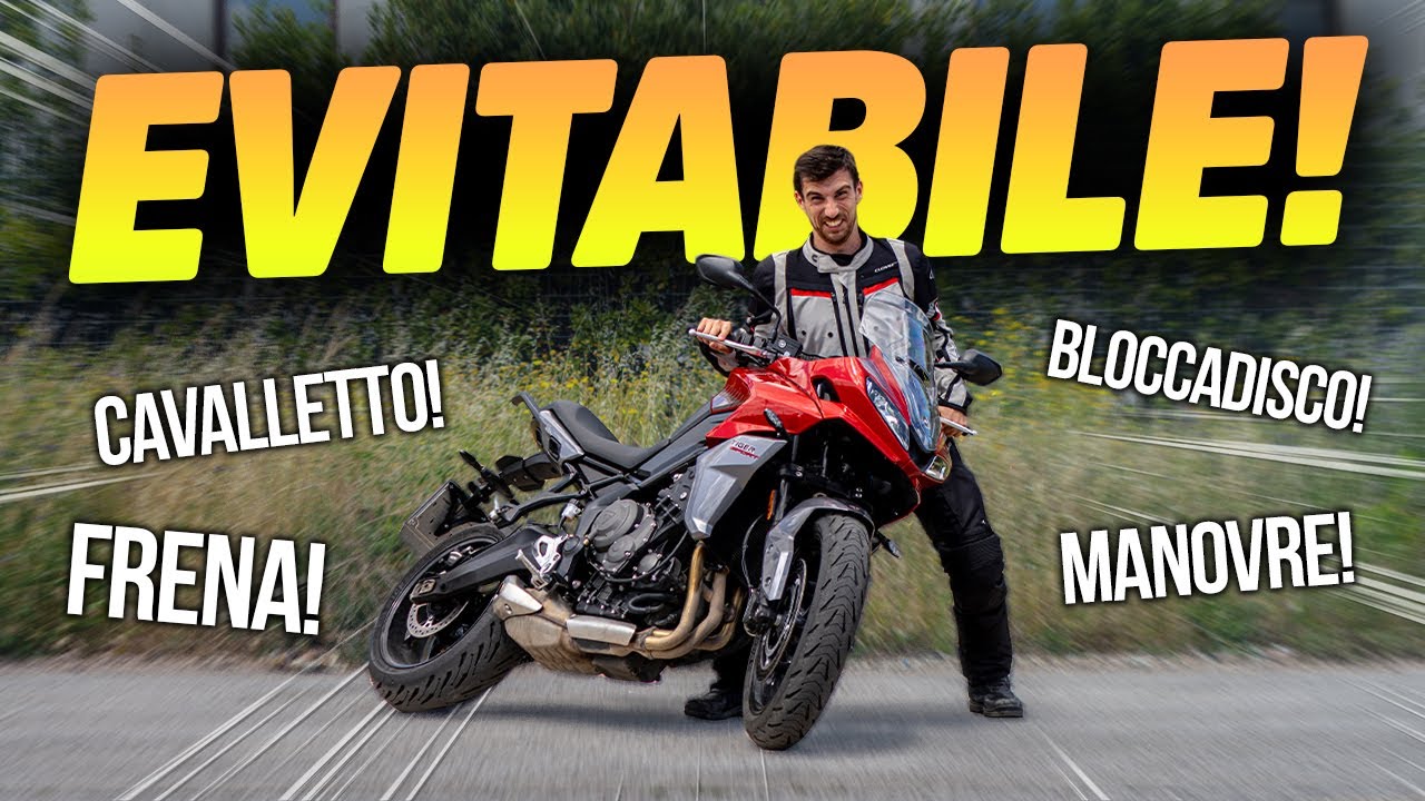 COME EVITARE LE CADUTE DA FERMO IN MOTO! 😫