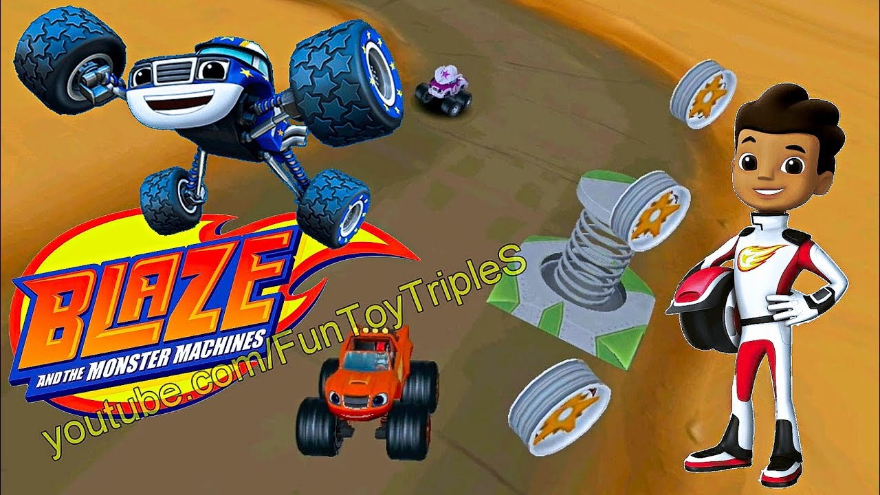 Blaze and the Monster Machines #4 Badlands Level 6~12
