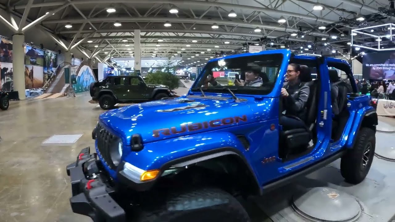 Jeep show performance test in international auto show 2024 toronto | The Explorer And Recorder